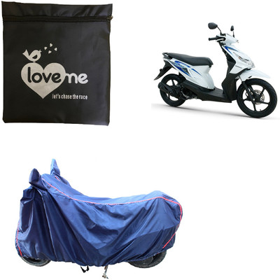 Love Me Two Wheeler Cover for Honda(X-Blade, Blue)