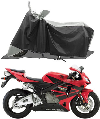 GROFATIK Two Wheeler Cover for Honda(CBR 600 RR, Grey)