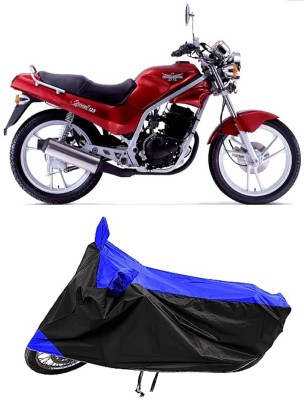 GROFATIK Two Wheeler Cover for Kinetic(GF 170, Orange)