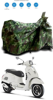 PROKONAI Waterproof Two Wheeler Cover for Vespa(GTS Super 125, Multicolor)