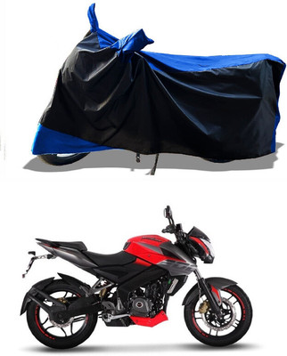 DeepShakshi AUTOMOTIVE Waterproof Two Wheeler Cover for Bajaj(Pulsar 220, Blue)