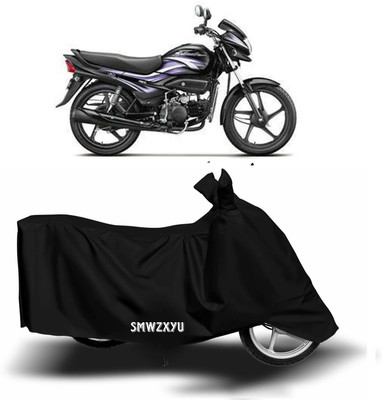 smwzxyu Waterproof Two Wheeler Cover for Hero(Splendor Plus, Black)