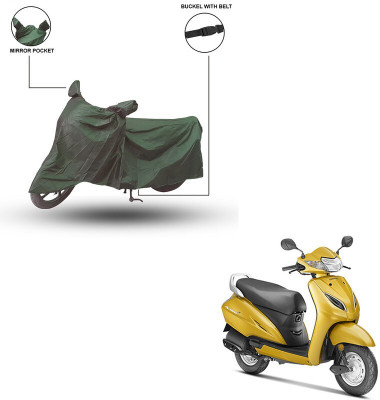 Furnish Flow Two Wheeler Cover for Honda(Activa 5G, Green)