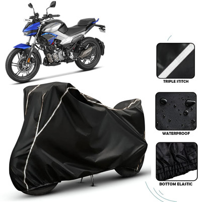 OliverX Waterproof Two Wheeler Cover for Hero(Xtreme, Black)