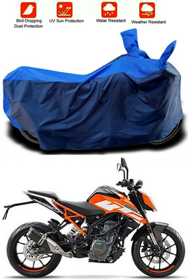 Mdstar Waterproof Two Wheeler Cover for KTM(250 Duke, Blue, Blue)