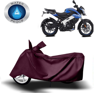 Autoinnovation Two Wheeler Cover for Bajaj(Pulsar 250, Maroon)