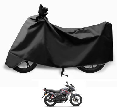 Auto Hub Two Wheeler Cover for Honda(SP 125, Black)