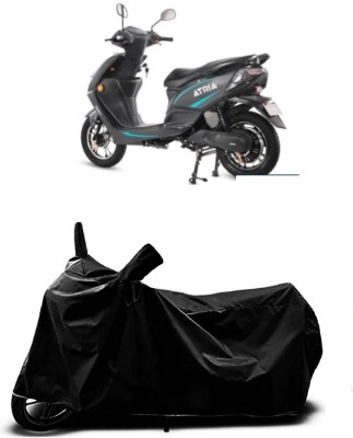 OliverX Waterproof Two Wheeler Cover for Hero(Electric Atria, Black)