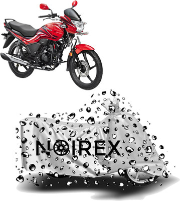 NOIREX Two Wheeler Cover for Hero(Passion Pro, Silver)