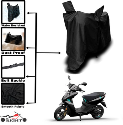KEDIT Two Wheeler Cover for Ather(450 X, Black)