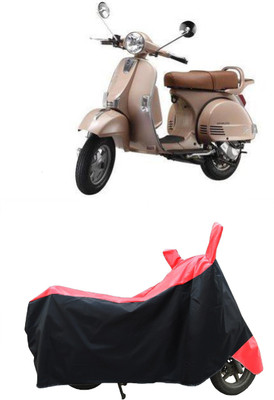 Coxtor Two Wheeler Cover for LML(Star Euro 150, Red)