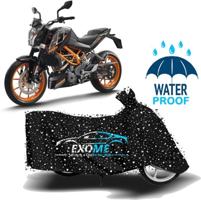 EXOME Two Wheeler Cover for KTM(250 Duke, Black)