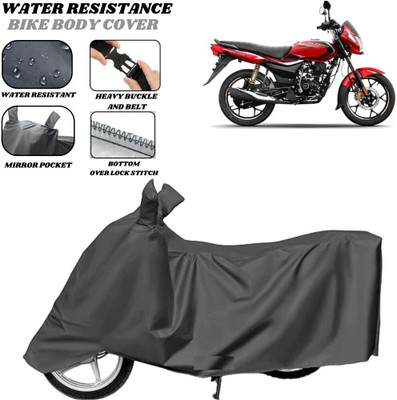 SRP PRODUCT Waterproof Two Wheeler Cover for Bajaj(Platina 110, Grey)