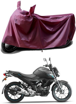 THE REAL ARV Waterproof Two Wheeler Cover for Yamaha(FZ-S Fi Version 3.0 BS6, Maroon)