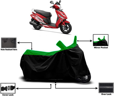 Amexride Two Wheeler Cover for Hero(Motocorp Maestro Edge 110 BS6, Green)