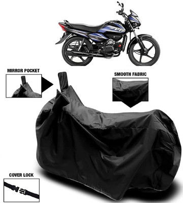 MMSSTAR Waterproof Two Wheeler Cover for Hero(Splendor NXG, Black)