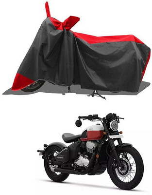 PAGORA Waterproof Two Wheeler Cover for JAWA(42, Red, Black)