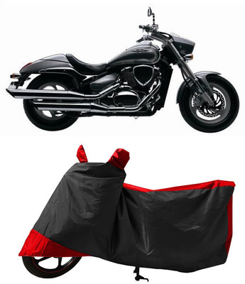 GROFATIK Two Wheeler Cover for Suzuki(Intruder M800, Red)