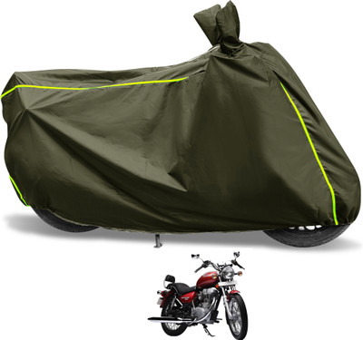 Euro Care Waterproof Two Wheeler Cover for Royal Enfield(Thunderbird 500, Green)