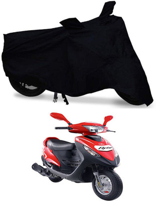 DeepShakshi AUTOMOTIVE Waterproof Two Wheeler Cover for Mahindra(Flyte, Black)
