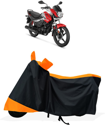 Tricway Two Wheeler Cover for Hero(Passion Pro i3S, Orange)