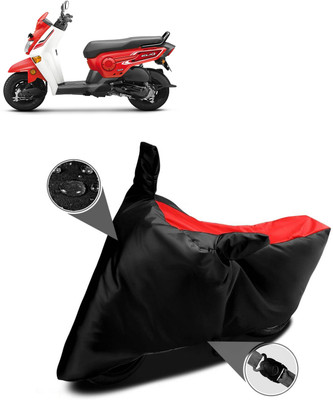 AutoGalaxy Waterproof Two Wheeler Cover for Honda(Cliq, Red)