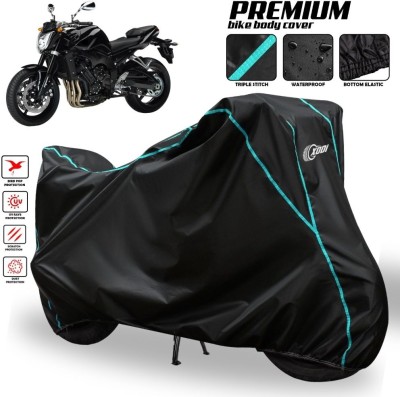 xodi Two Wheeler Cover for Yamaha(FZ1, Black, Blue, Multicolor)