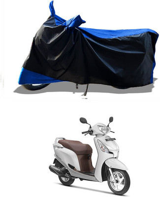 DeepShakshi AUTOMOTIVE Waterproof Two Wheeler Cover for Honda(Aviator, Blue)