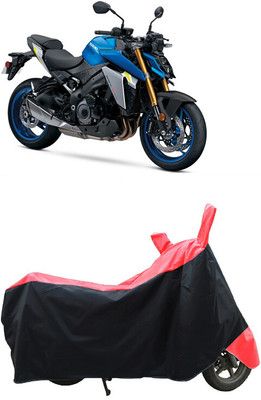 Coxtor Waterproof Two Wheeler Cover for Suzuki(GSX S1000, Red)