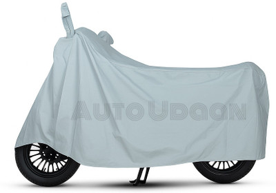 Auto Udaan Waterproof Two Wheeler Cover for Bajaj(Discover 150 f, Grey)