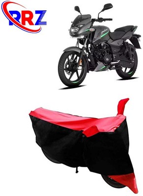 RRZ Waterproof Two Wheeler Cover for Bajaj(Pulsar 125 Neon, Black, Red)