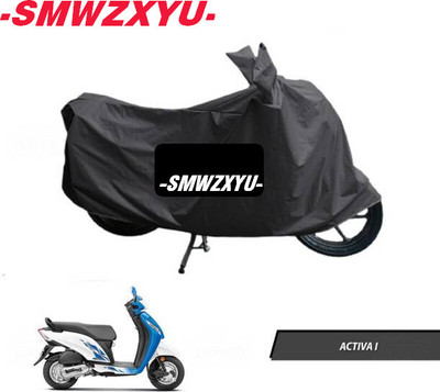 SK AUTO Waterproof Two Wheeler Cover for Honda(Activa i, Black)