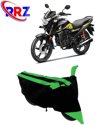 RRZ Waterproof Two Wheeler Cover for Honda(SP 125, Black, Green)