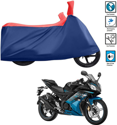CODOKI Waterproof Two Wheeler Cover for Yamaha(YZF R15 Ver 2.0, Red)