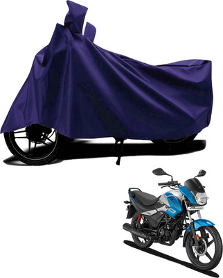 KEDIT Waterproof Two Wheeler Cover for Hero(Passion Pro, Blue)
