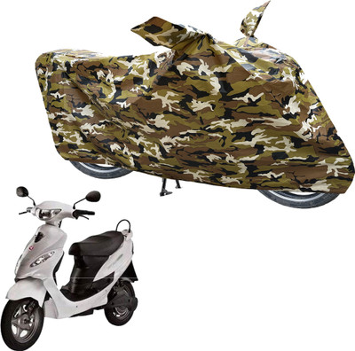 RiderShine Waterproof Two Wheeler Cover for Hero(Electric E-Sprint, Multicolor)