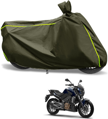 Euro Care Waterproof Two Wheeler Cover for Bajaj(Dominar 400, Green)