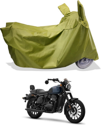 Amexride Two Wheeler Cover for Yezdi(Roadster, Maroon)
