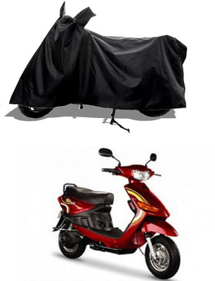 GROFATIK Two Wheeler Cover for Indus(Yo Spark, Black)