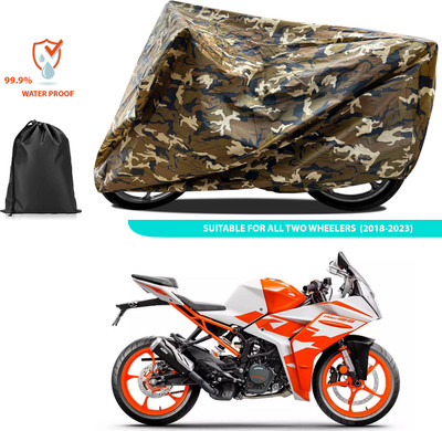 CODOKI Two Wheeler Cover for KTM(RC 125 BS6, Yellow)