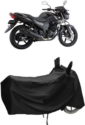 Autoprime Two Wheeler Cover for Yamaha(SZ-RR V2 BS6, Black)