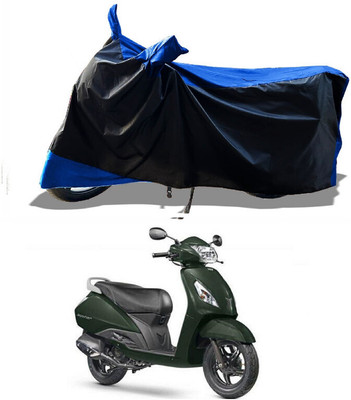 DeepShakshi AUTOMOTIVE Waterproof Two Wheeler Cover for TVS(Jupiter, Blue)