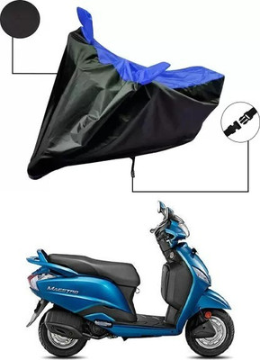 Best Buy Collection Waterproof Two Wheeler Cover for Hero(Maestro Edge 125, Blue)