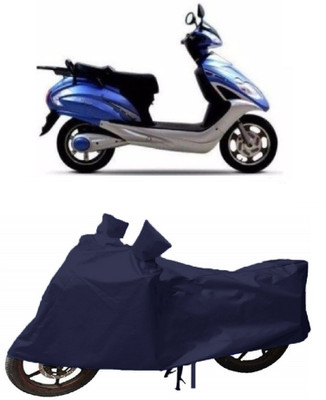ENTIRELY ELITE Waterproof Two Wheeler Cover for Lohia(Fame, Blue)