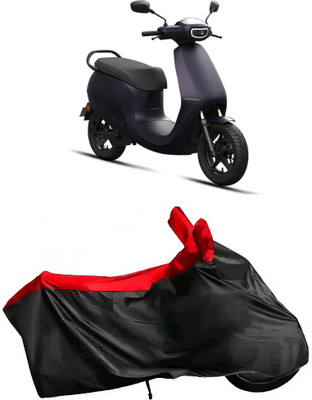 BbcMart Waterproof Two Wheeler Cover for Ola(Scooty, Red)
