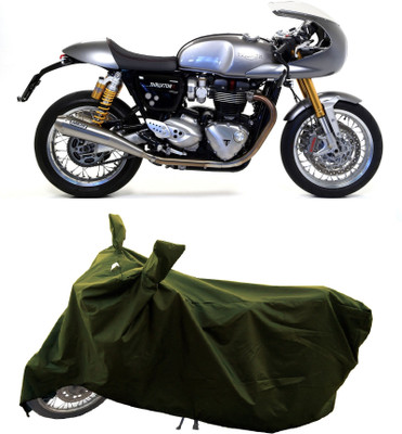 GROFATIK Two Wheeler Cover for Triumph(Thruxton 1200 R, Green)
