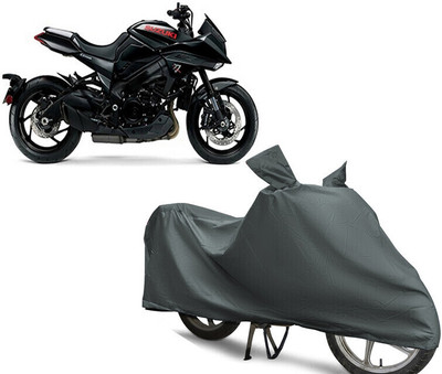 EGAL Two Wheeler Cover for Suzuki(Katana, Grey)
