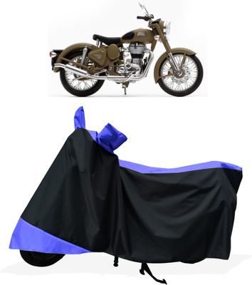Tricway Two Wheeler Cover for Royal Enfield(Classic Desert Storm, Multicolor)