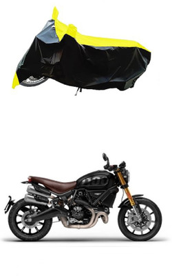 VESMEI Two Wheeler Cover for Ducati(Scrambler 1100, Yellow)