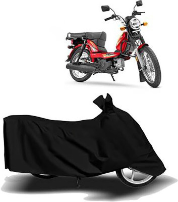DeepShakshi AUTOMOTIVE Waterproof Two Wheeler Cover for TVS(XL 100, Black)